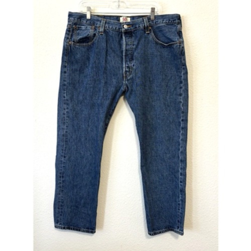 LEVIS STRAUSS & CO Men 501 Regular‎ Fit Straight Jeans Size 40 x 30